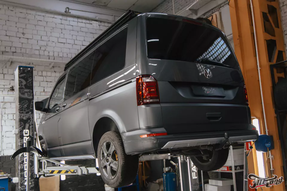 Большое техническое обслуживание Volkswagen Multivan